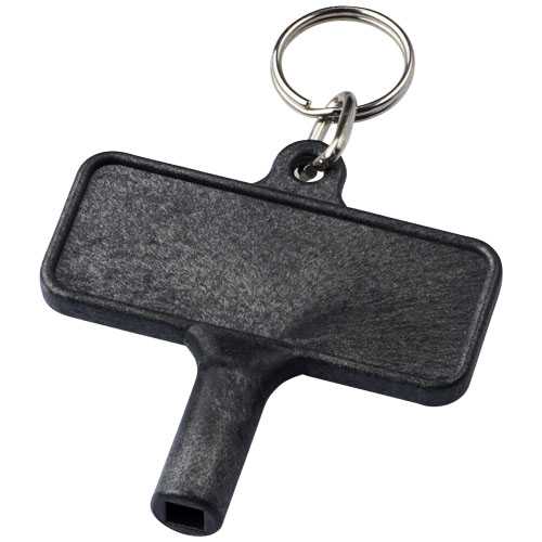 Largo plastic radiator key with keychain