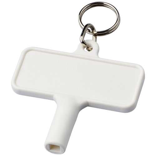 Largo plastic radiator key with keychain