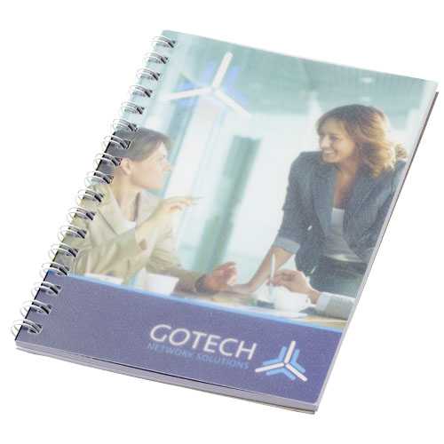 Desk-Mate® spiral A6 notebook PP cover