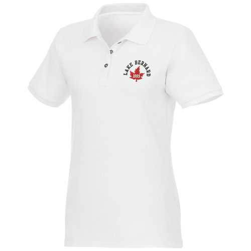 Beryl short sleeve women's organic recycled polo