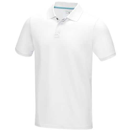 Graphite short sleeve men’s organic polo