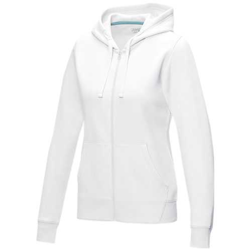 Ruby women’s organic recycled full zip hoodie