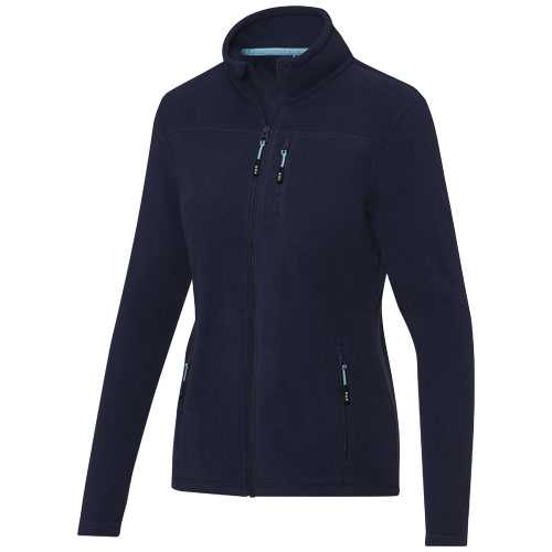 Amber women's GRS recycled full zip fleece jacket