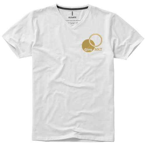 Kawartha short sleeve men's organic V-neck t-shirt