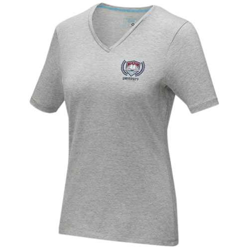 Kawartha short sleeve women's organic V-neck t-shirt