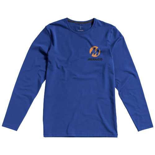 Ponoka long sleeve men's organic t-shirt