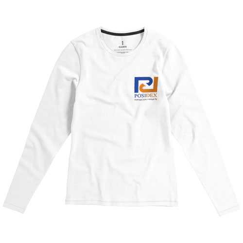 Ponoka long sleeve women's organic t-shirt