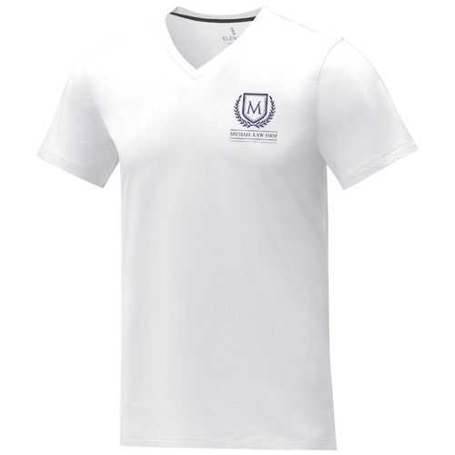 Somoto short sleeve men's V-neck t-shirt 