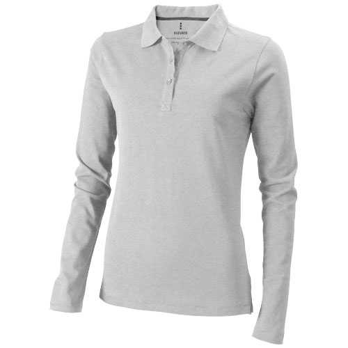 Oakville long sleeve women's polo