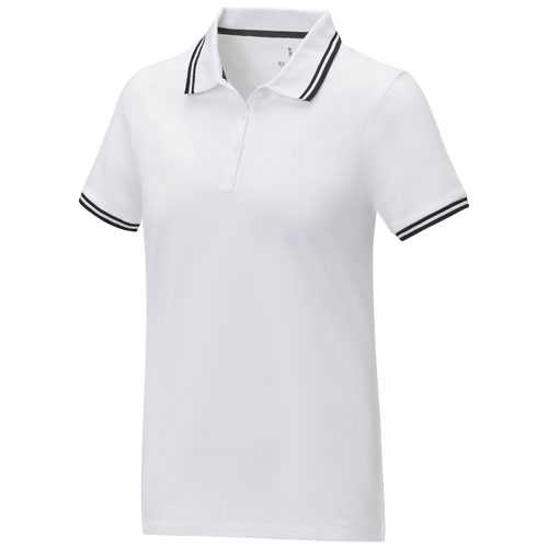 Amarago short sleeve women's tipping polo