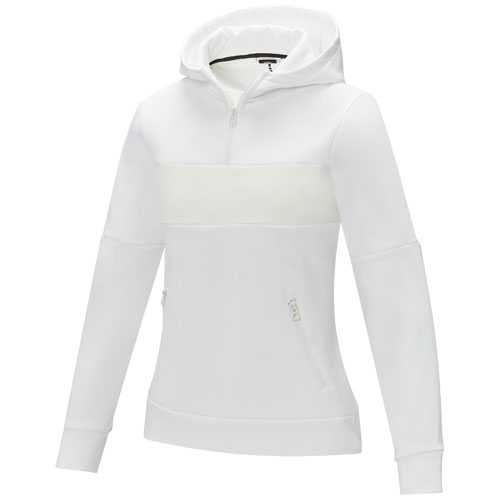 Sayan women's half zip anorak hooded sweater