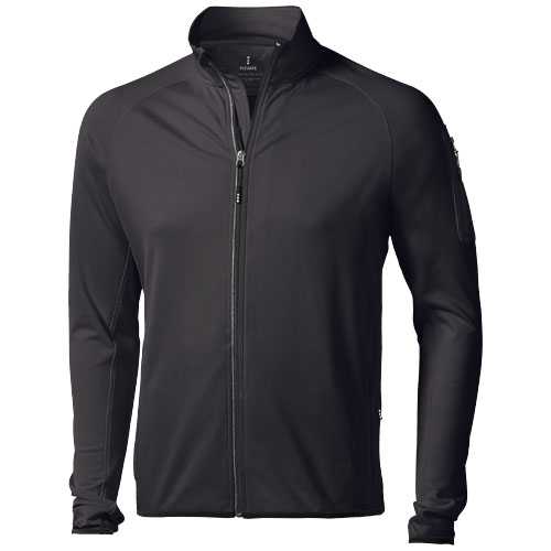 Mani men's performance full zip fleece jacket