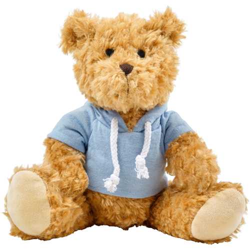 Plush teddy bear with hoodie