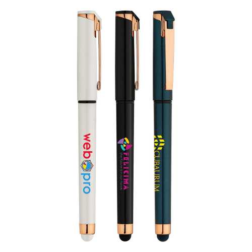 Islander Gel Pearl Rose Gold Stylus Pen