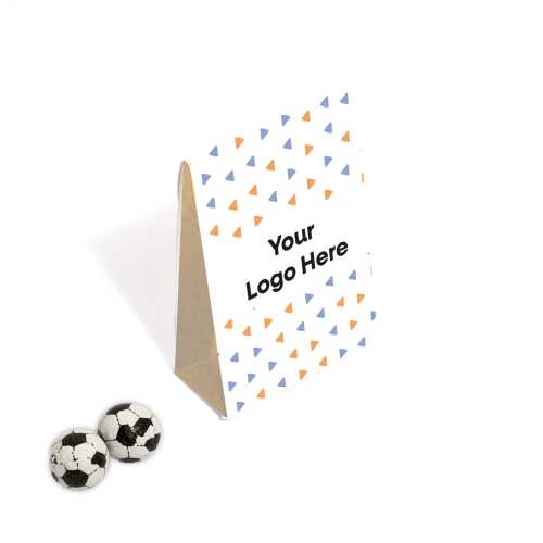 Eco Range - Carton Box - Chocolate Footballs