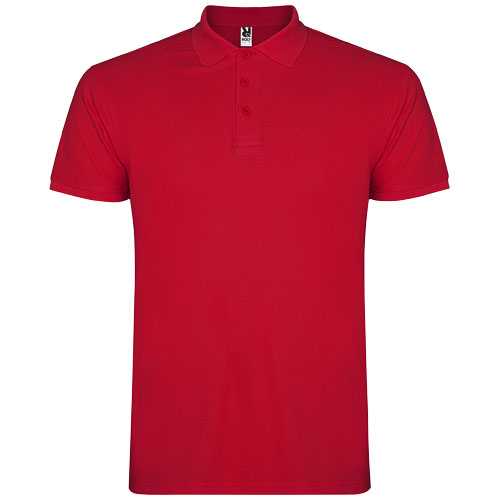 Star short sleeve kids polo