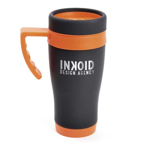 Oregon Black 400ml Travel Mug