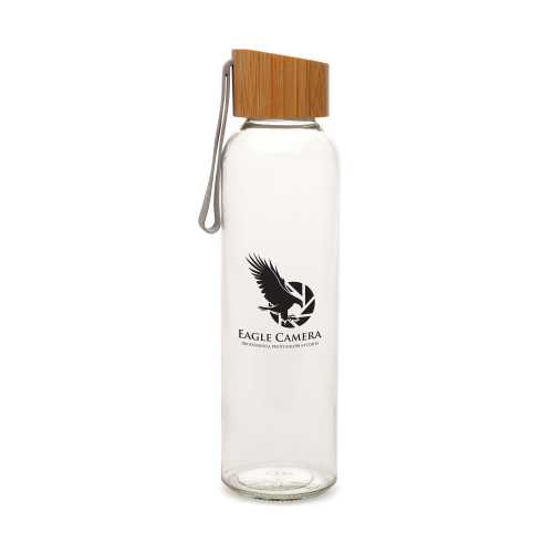 Glass Bamboo 450ml Bottle