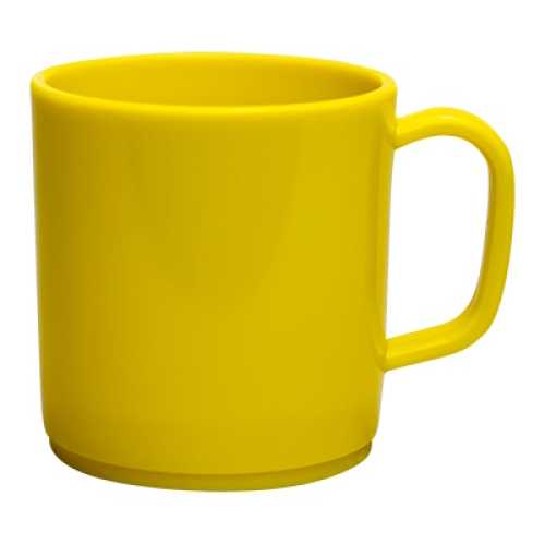 Plastic Mug Yellow