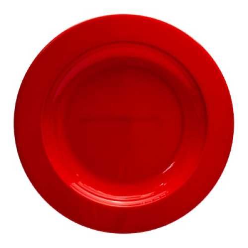 Plastic Plate Red