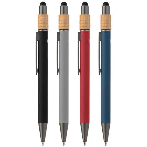 Reborn Spinner Recycled Aluminium Pen w/ Stylus