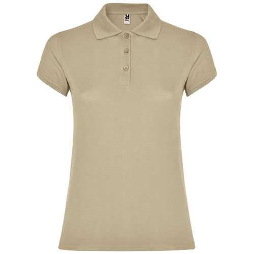 Star short sleeve women's polo