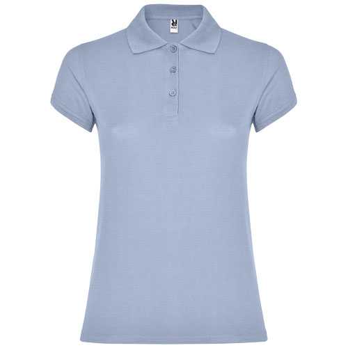 Star short sleeve women's polo