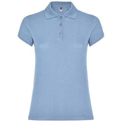 Star short sleeve women's polo