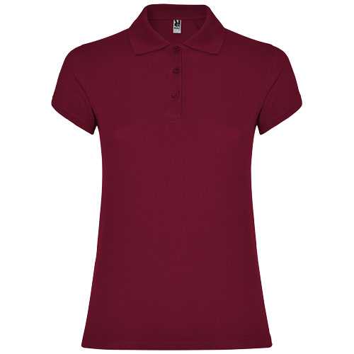 Star short sleeve women's polo