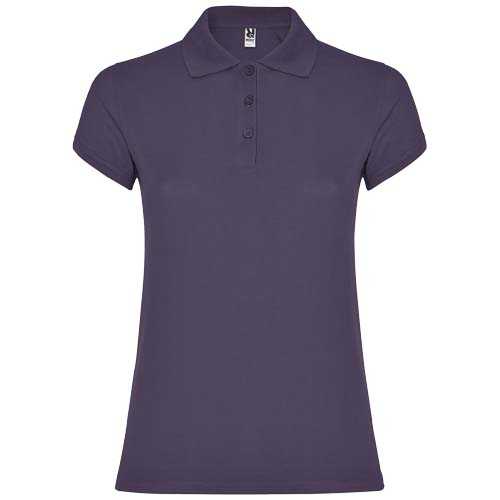 Star short sleeve women's polo