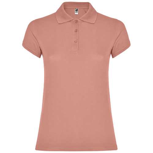 Star short sleeve women's polo