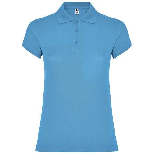 Star short sleeve women's polo