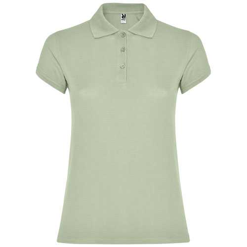 Star short sleeve women's polo