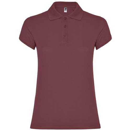 Star short sleeve women's polo