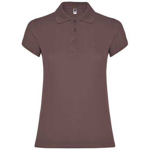 Star short sleeve women's polo