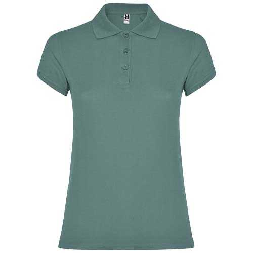 Star short sleeve women's polo