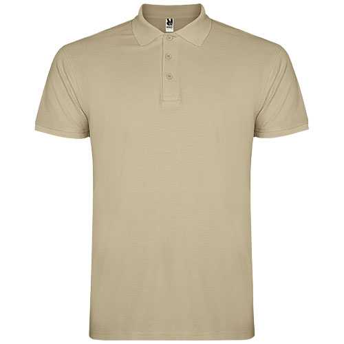 Star short sleeve men's polo