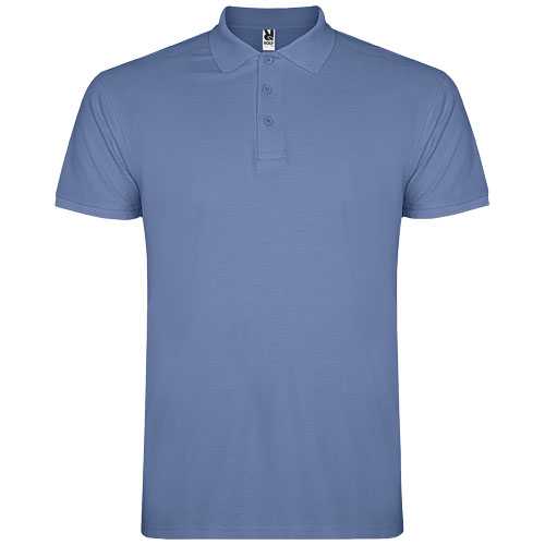 Star short sleeve men's polo