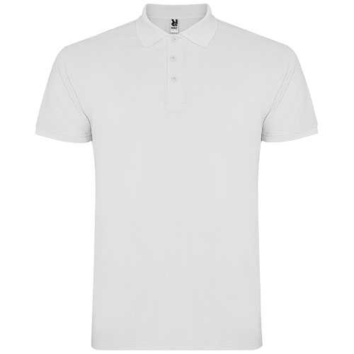 Star short sleeve men's polo