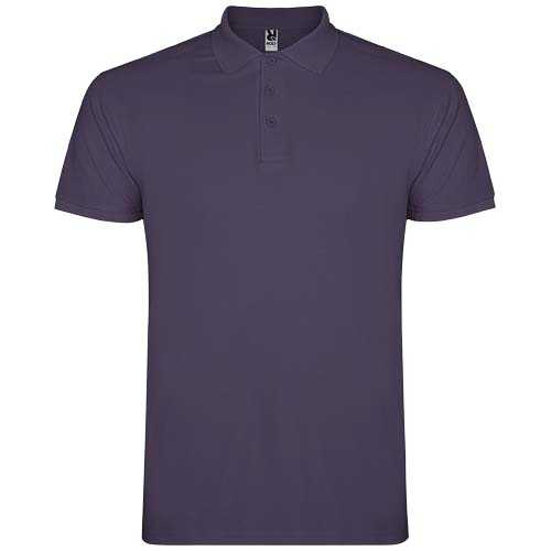 Star short sleeve men's polo