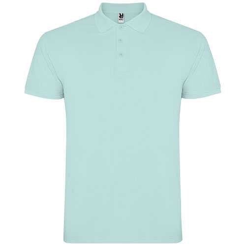 Star short sleeve men's polo