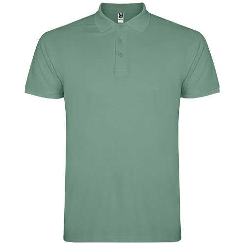 Star short sleeve men's polo