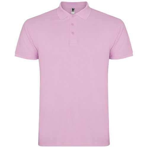 Star short sleeve men's polo