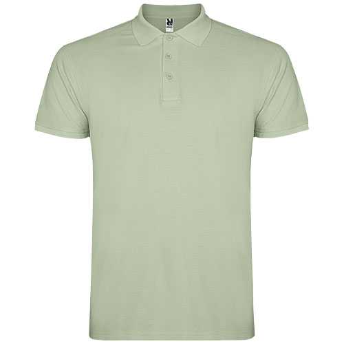 Star short sleeve men's polo