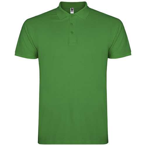 Star short sleeve men's polo