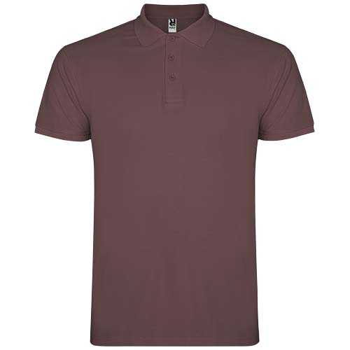 Star short sleeve men's polo