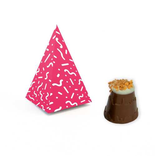 Eco Range - Eco Pyramid Box - Mallow Mountain with Hazelnut Sprinkles*