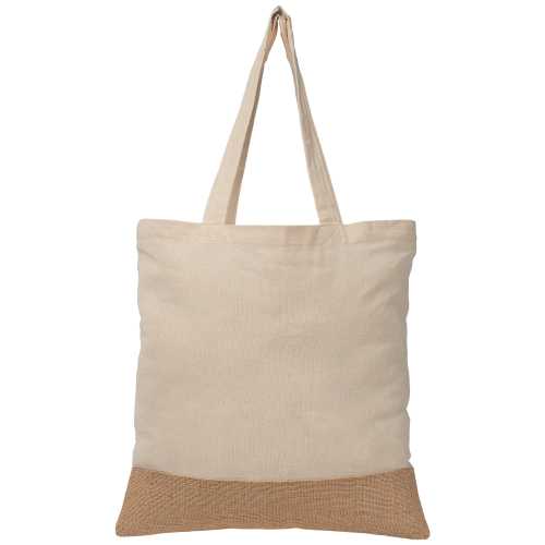 Rio™ 5 oz. Recycled Cotton and Jute Tote Bag