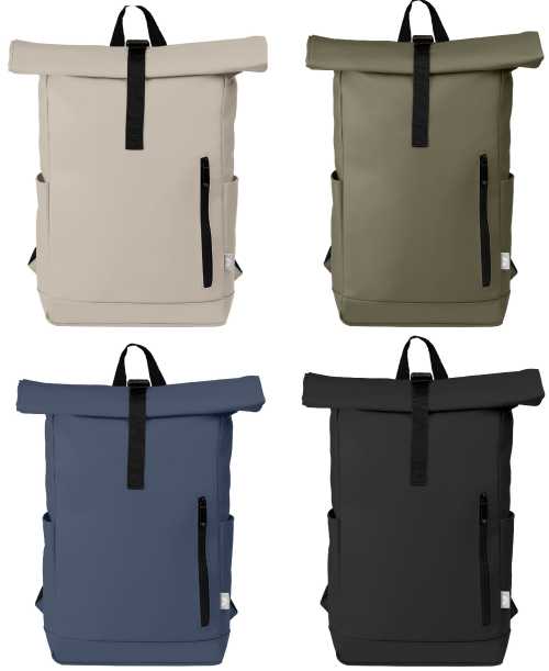 Malmö - Rolltop Waterproof Recycled Backpack