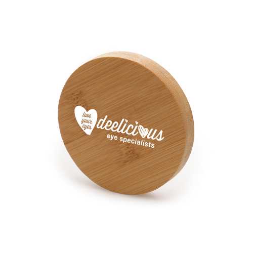 Bamboo Compact Mirror